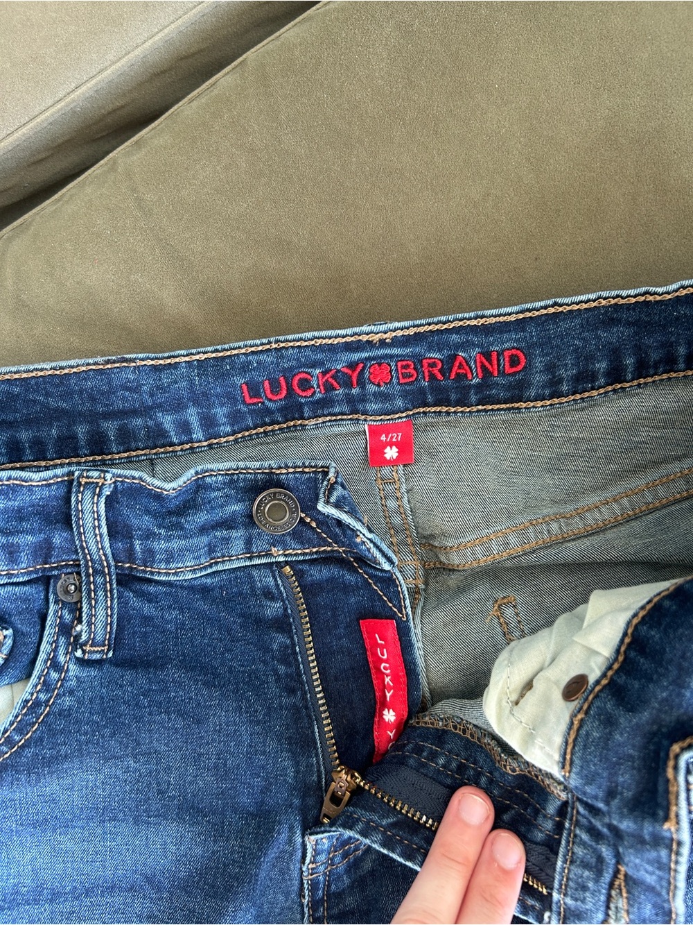 Lucky Brand Straight Leg Jeans